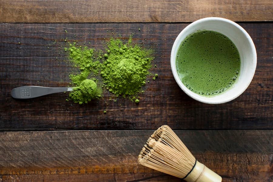 Iced matcha latte — MORI MATCHA signature